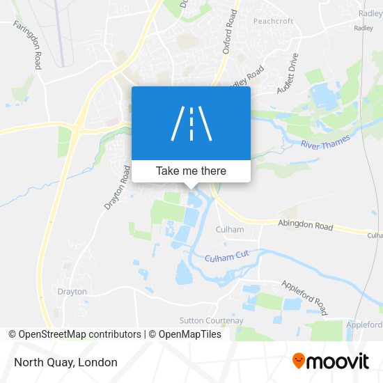 North Quay map
