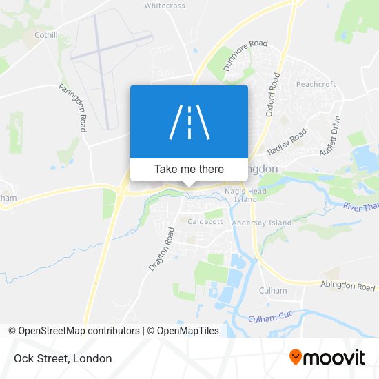 Ock Street map