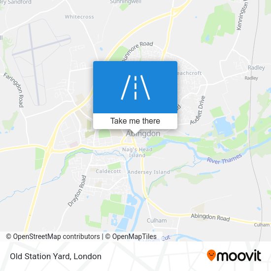 Old Station Yard map