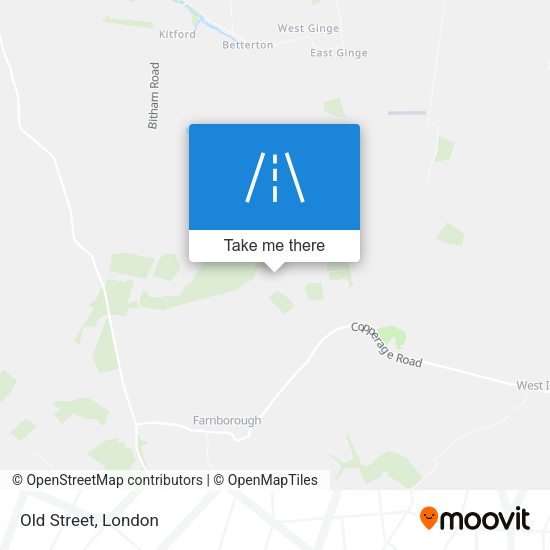 Old Street map