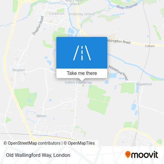 Old Wallingford Way map