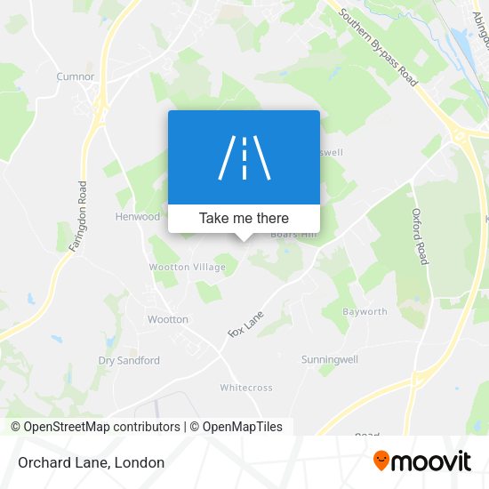 Orchard Lane map