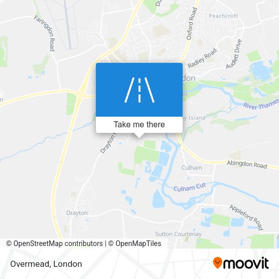 Overmead map