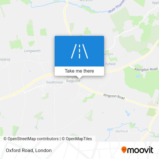 Oxford Road map