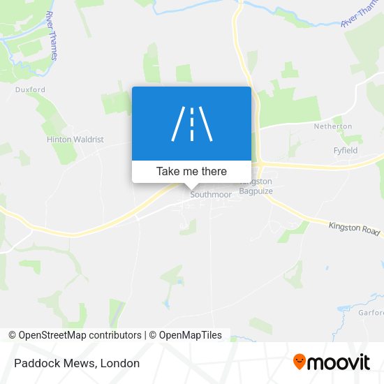 Paddock Mews map