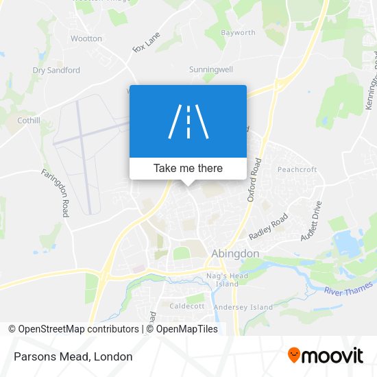 Parsons Mead map
