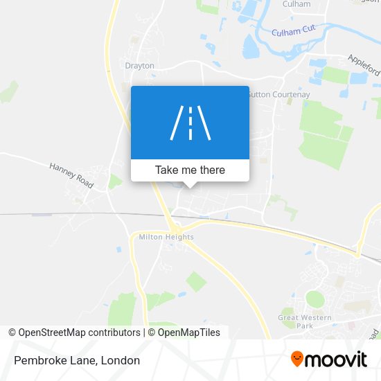 Pembroke Lane map