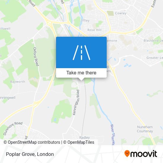 Poplar Grove map