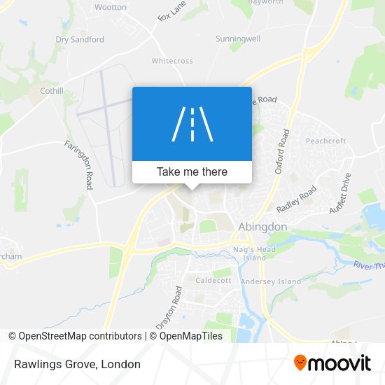 Rawlings Grove map