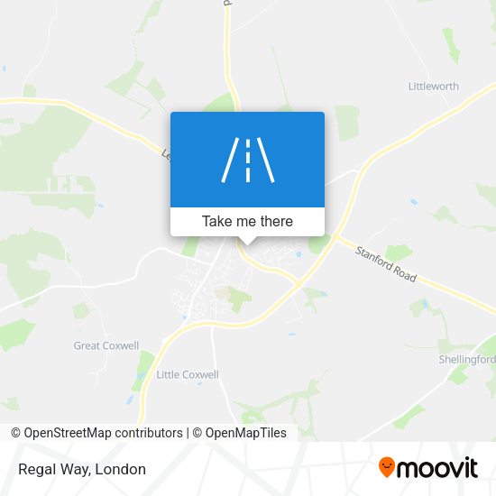 Regal Way map