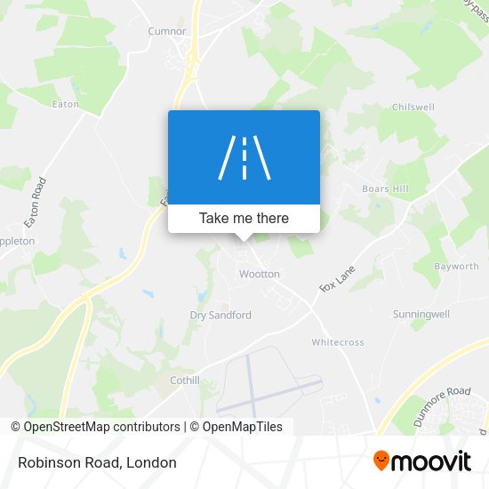 Robinson Road map