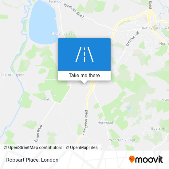 Robsart Place map