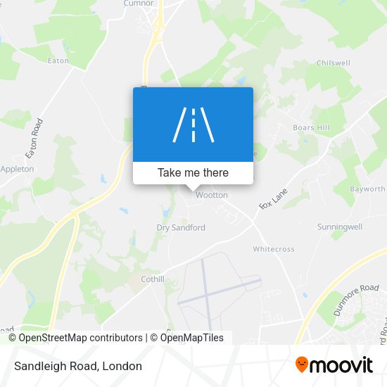 Sandleigh Road map
