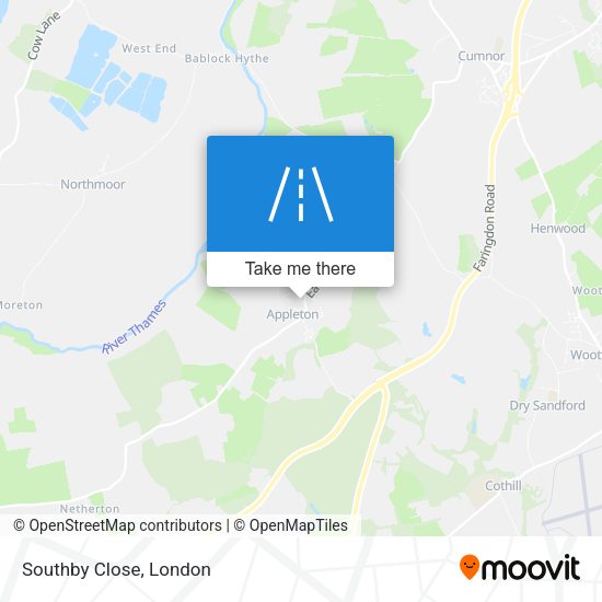 Southby Close map