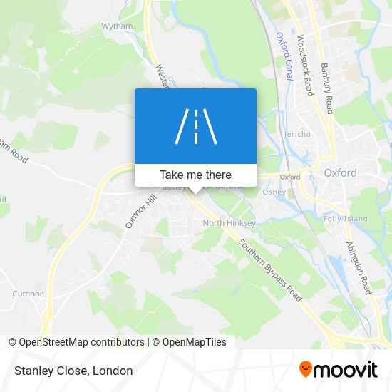 Stanley Close map