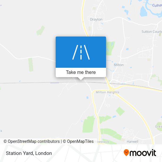 Station Yard map