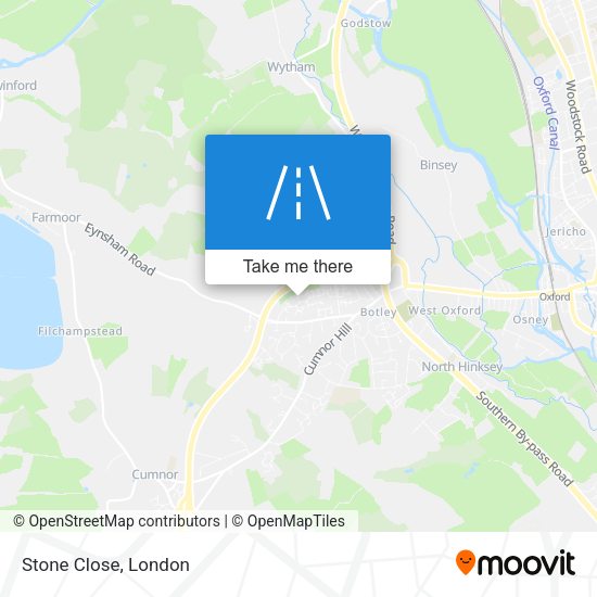 Stone Close map