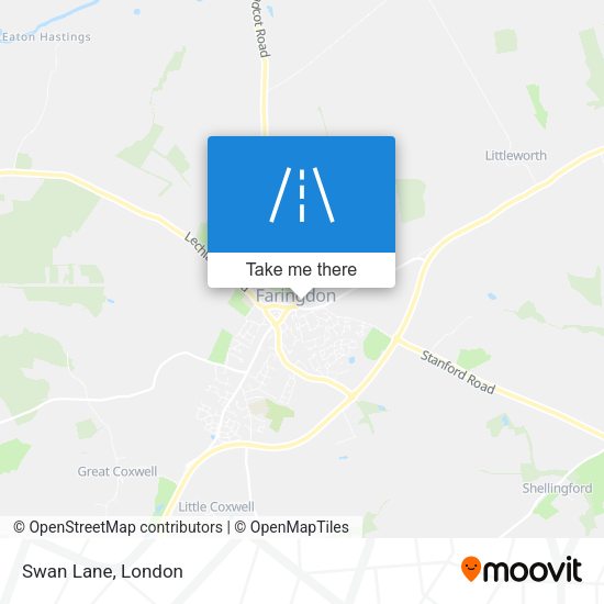 Swan Lane map