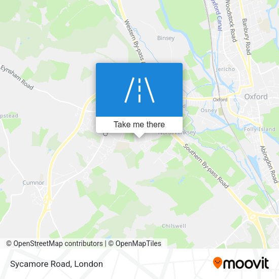 Sycamore Road map