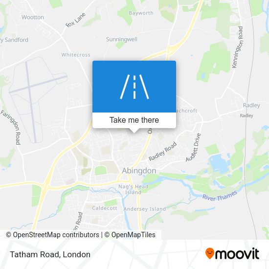 Tatham Road map