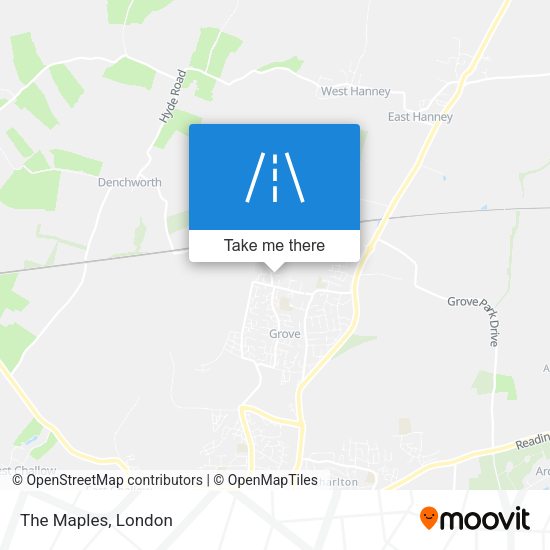 The Maples map