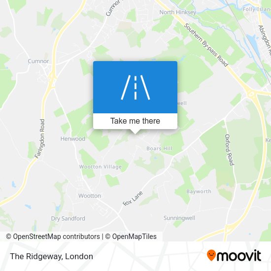 The Ridgeway map