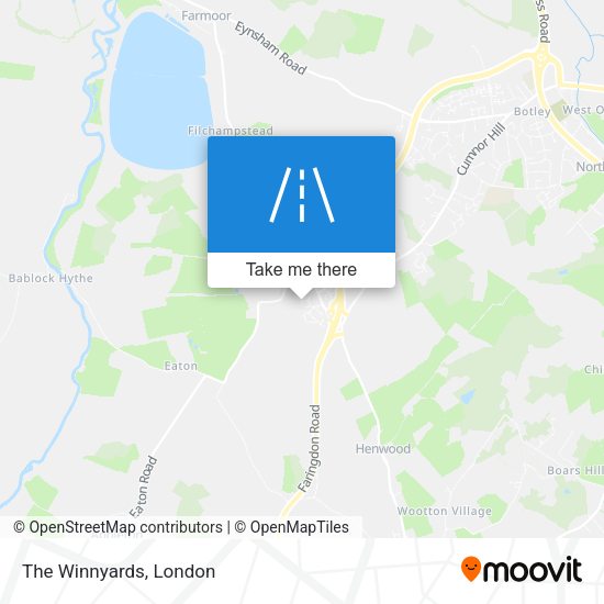 The Winnyards map