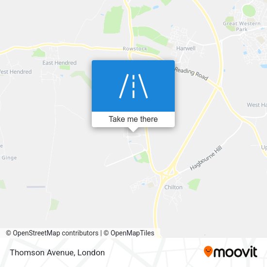 Thomson Avenue map