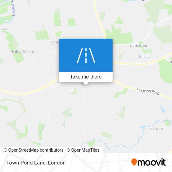 Town Pond Lane map