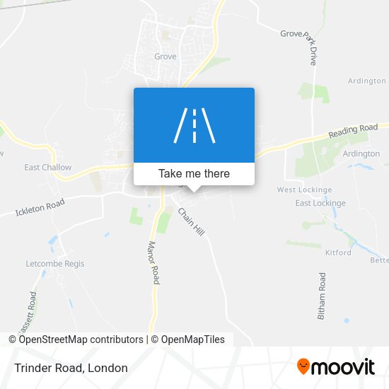Trinder Road map