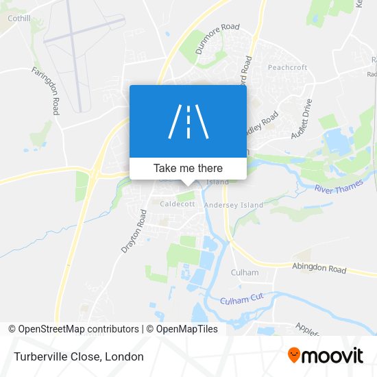 Turberville Close map