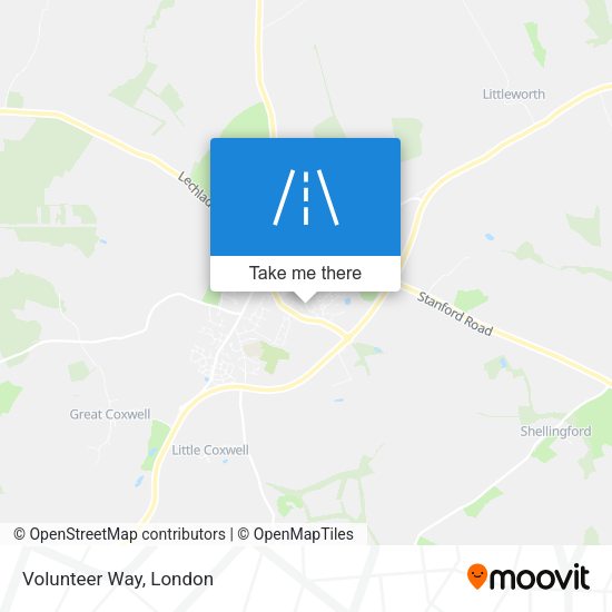 Volunteer Way map