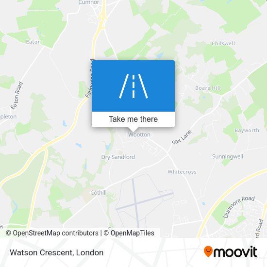 Watson Crescent map