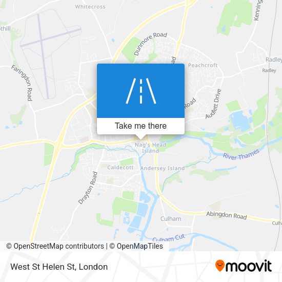 West St Helen St map