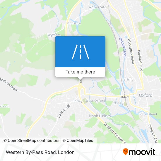 Western By-Pass Road map