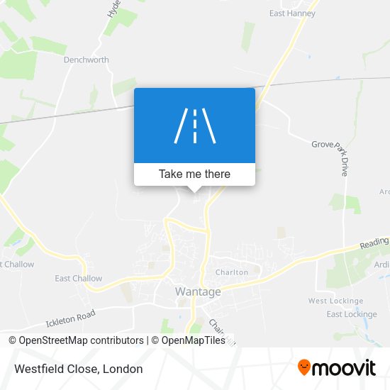 Westfield Close map