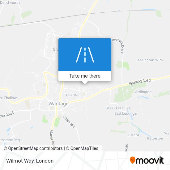 Wilmot Way map