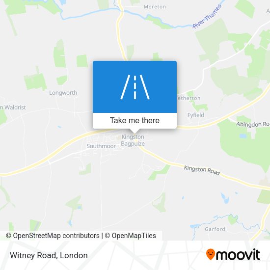 Witney Road map