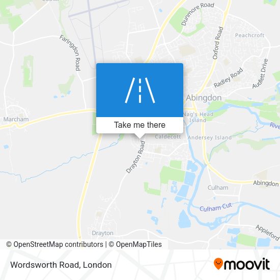 Wordsworth Road map