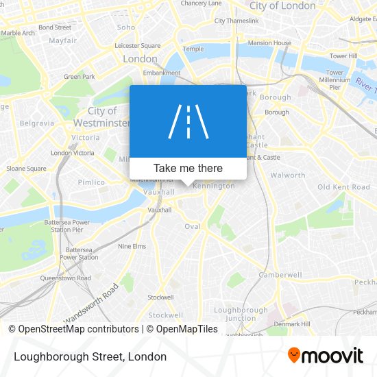 Loughborough Street map