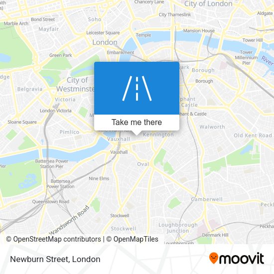 Newburn Street map