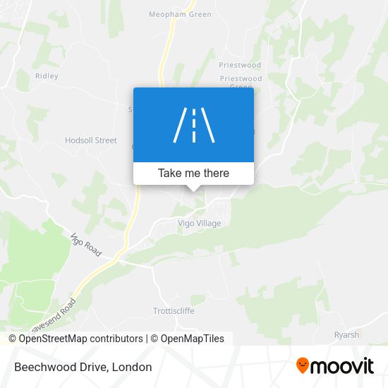 Beechwood Drive map