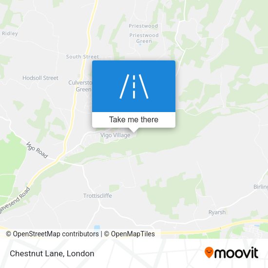 Chestnut Lane map