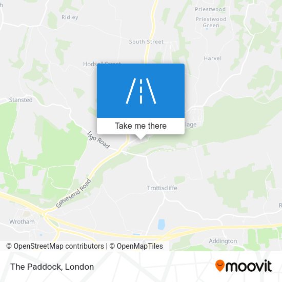 The Paddock map