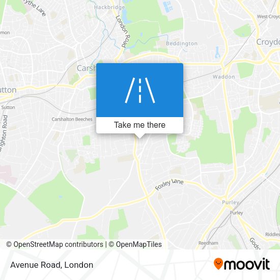 Avenue Road map