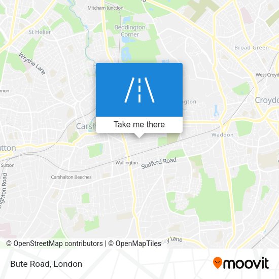 Bute Road map