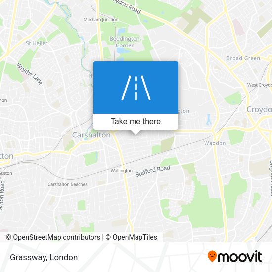 Grassway map