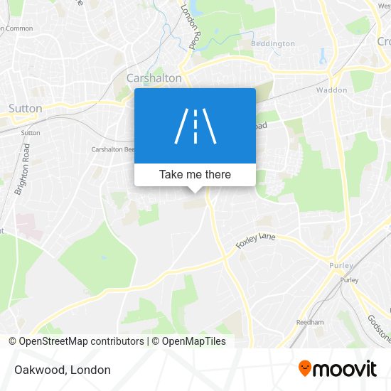 Oakwood map