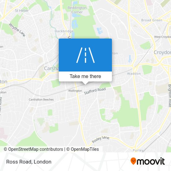 Ross Road map
