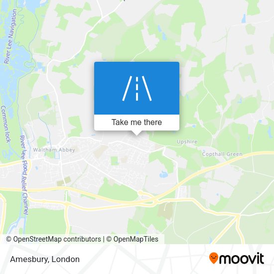 Amesbury map